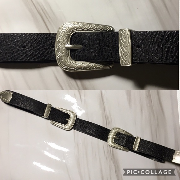 Silver Double buckle belt - Picture 3 of 8